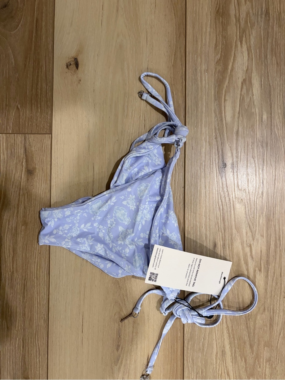 Maddy String Cheeky Bottoms / Salt Air XL